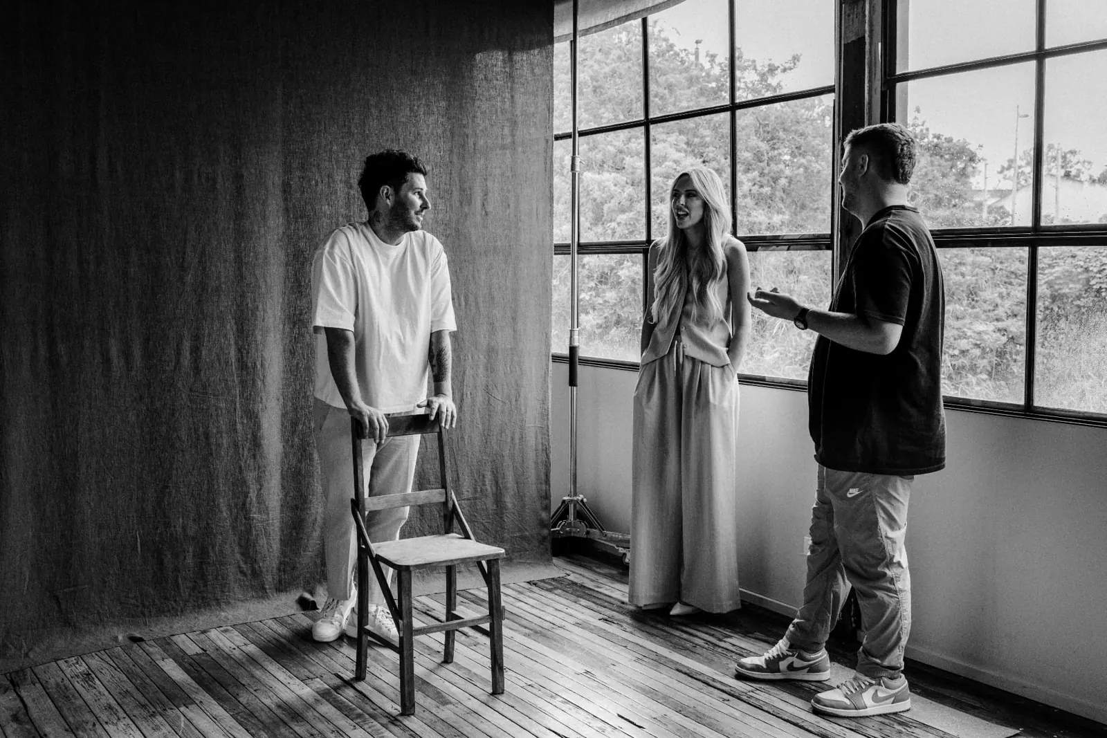 The Gravity Co team in the studio